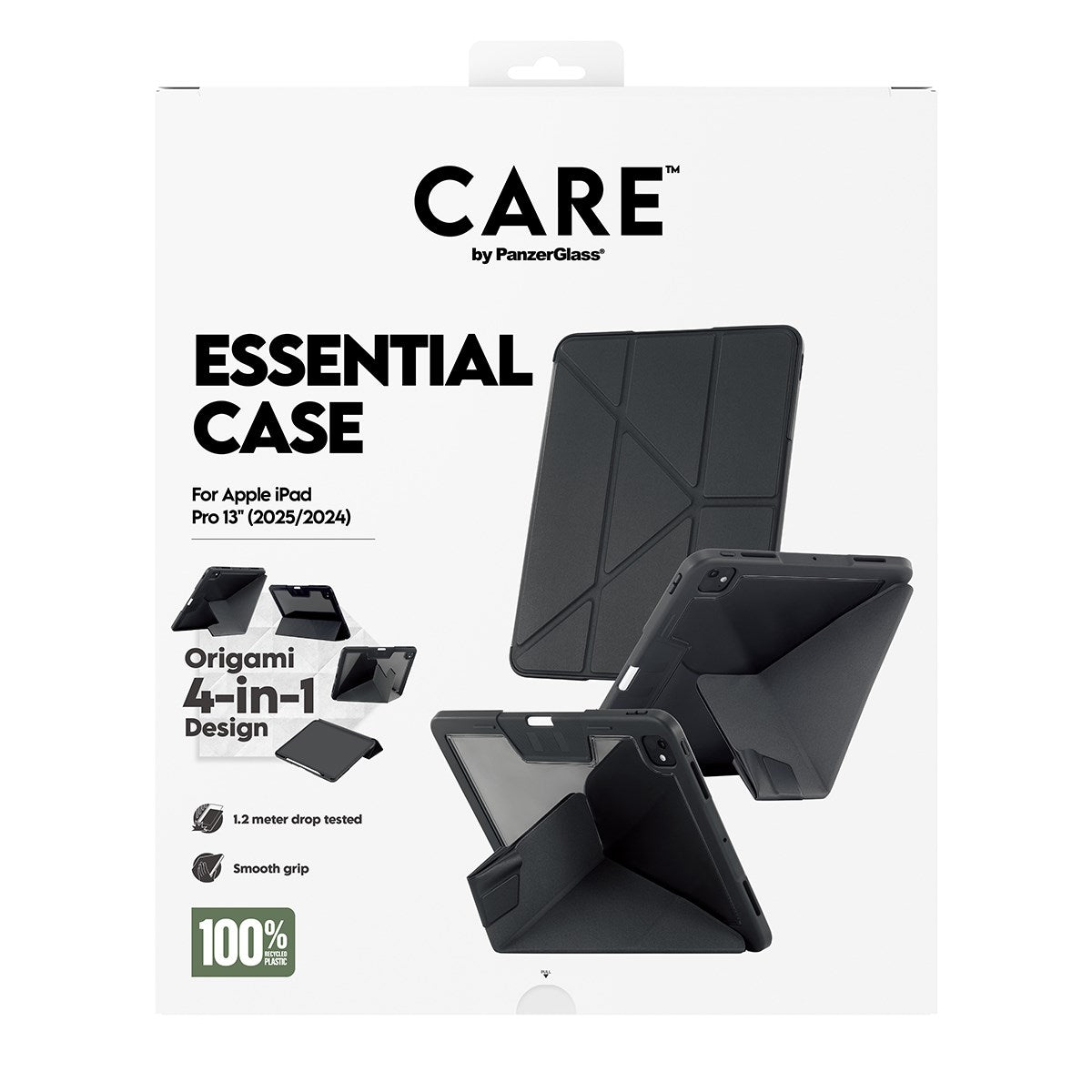 CARE by PanzerGlass® Essential Case Black iPad Pro 13